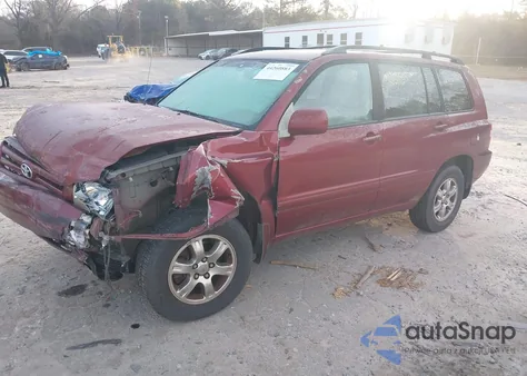 2006 Toyota Highlander V6 из США, поврежденный, VIN JTEEP21A560158956